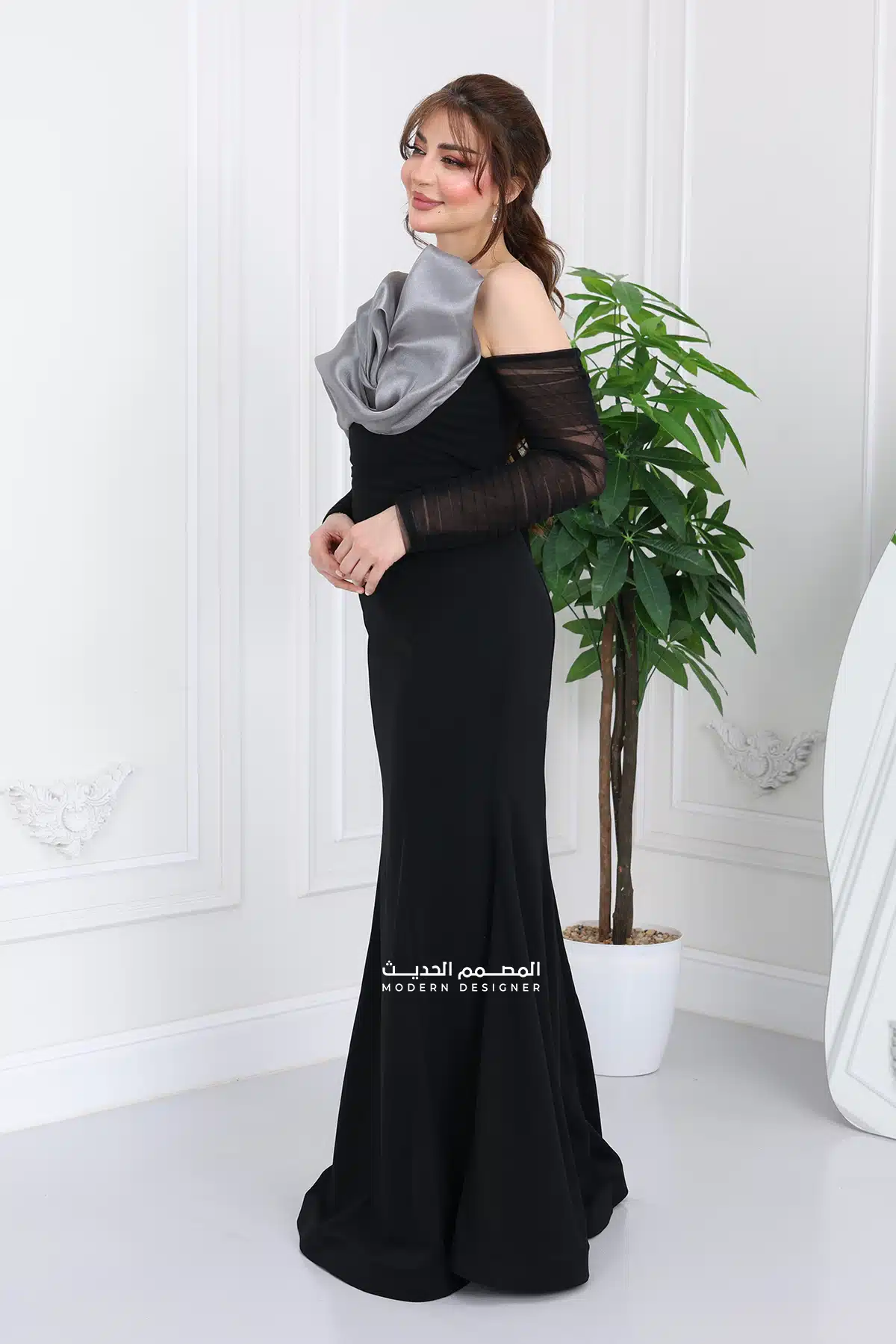 فستان سهرة عصري