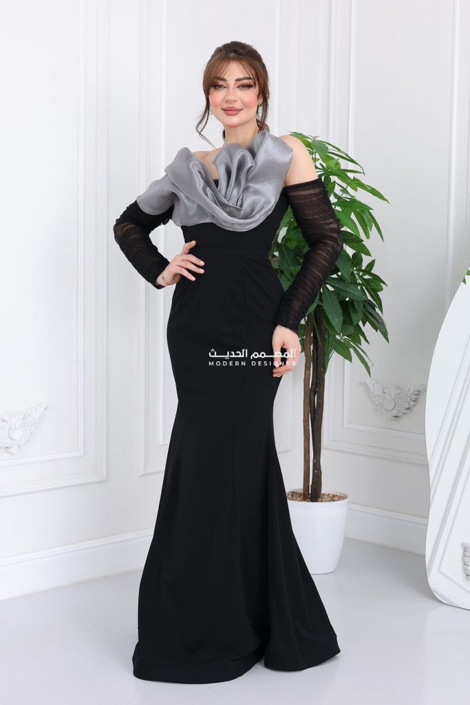 فستان سهرة عصري