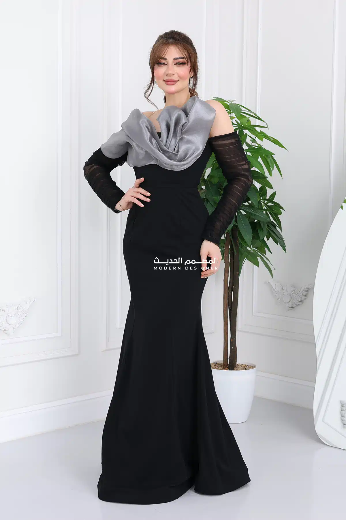 فستان سهرة عصري