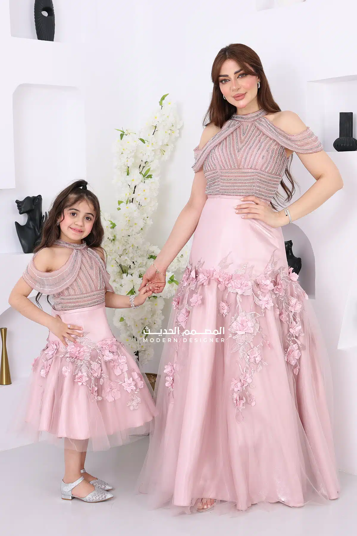 فستان سواريه مطرز