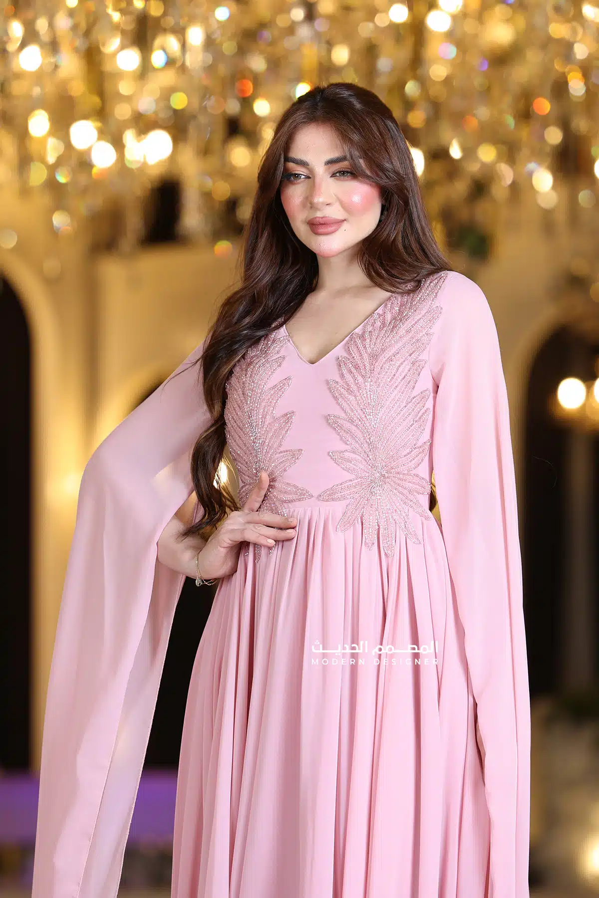 فستان شيفون راقي