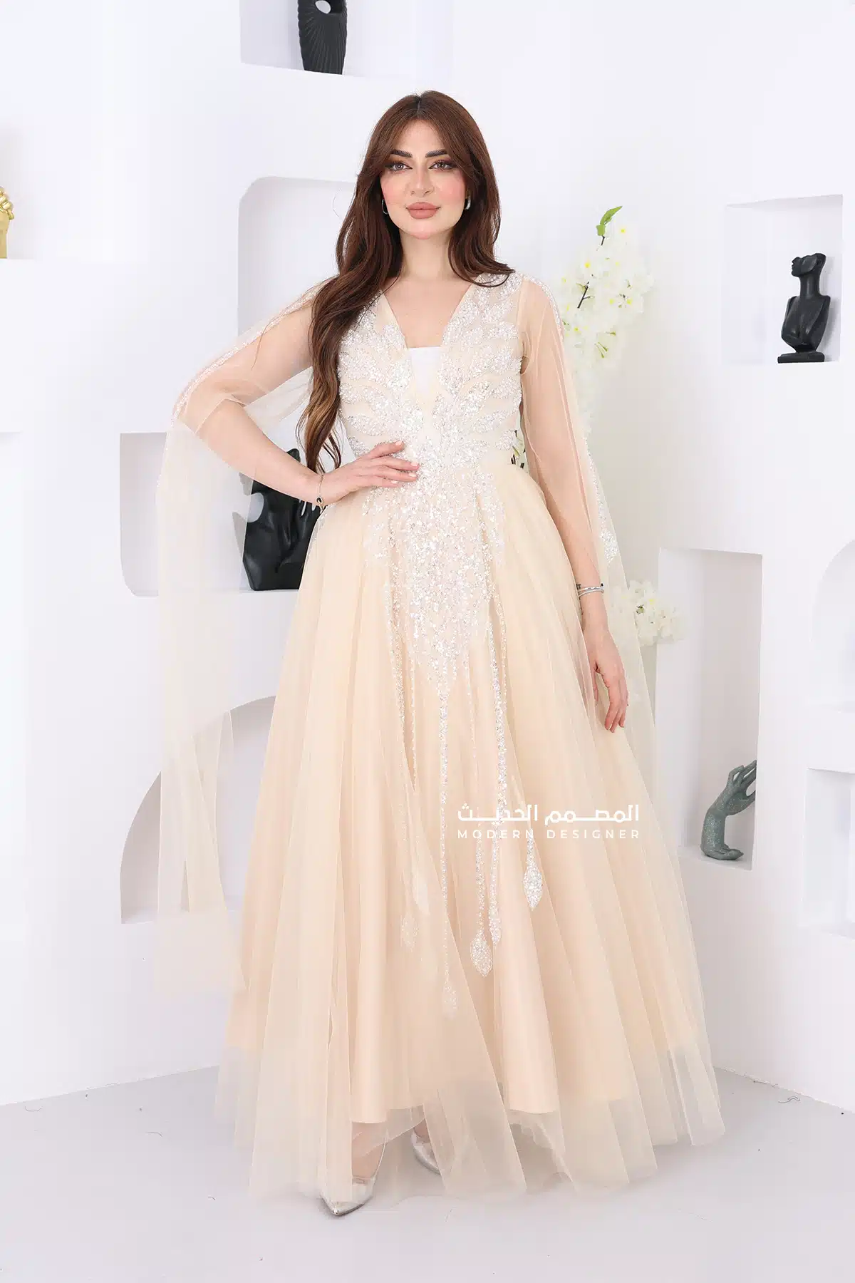 فستان فاخر للمناسبات