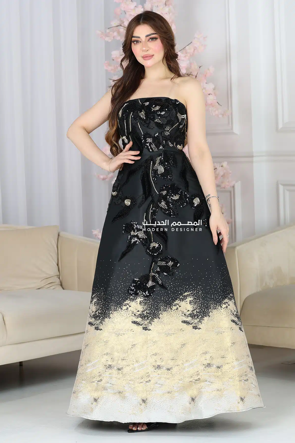 فستان سهرة فاخر للحفلات