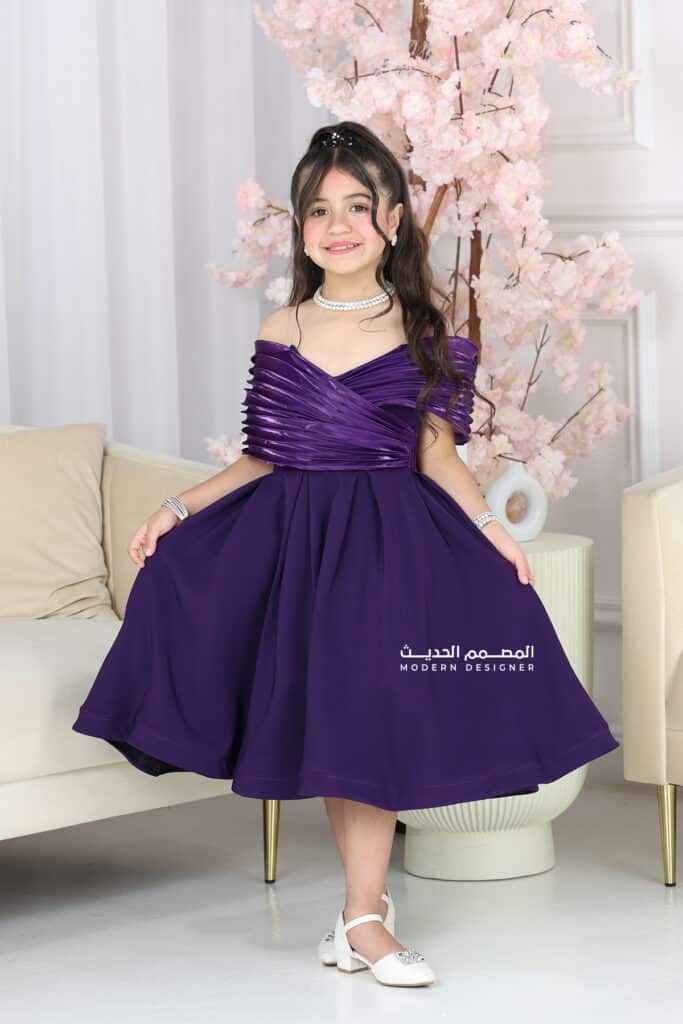 1E5A3455 copy 683x1024 - فستان بناتي سواريه فاخر
