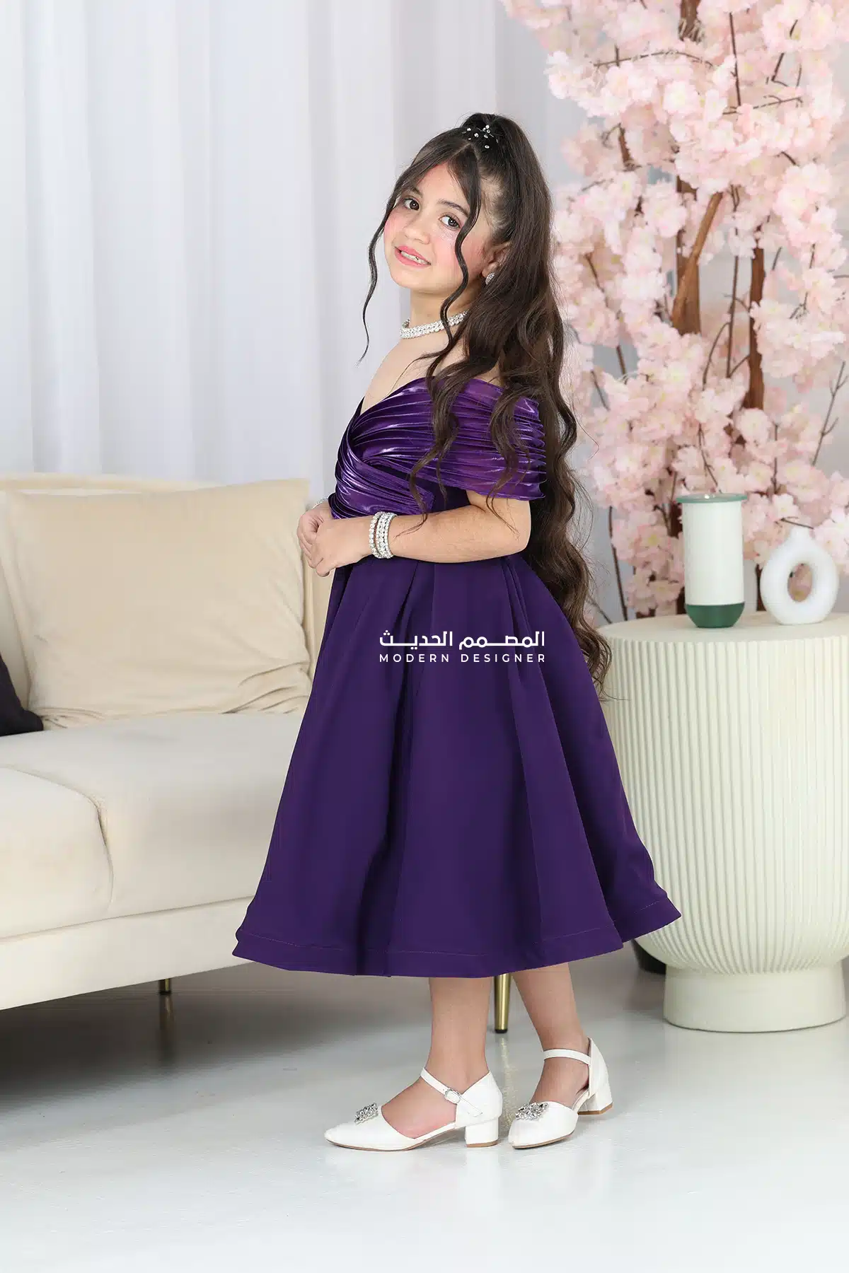 فستان بناتي سواريه فاخر فستان بناتي سواريه فاخر