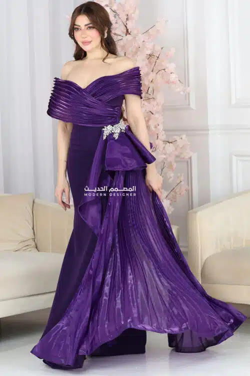 فستان مناسبات بتصميم فاخر