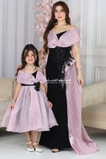 فستان بناتي ملكي فاخر