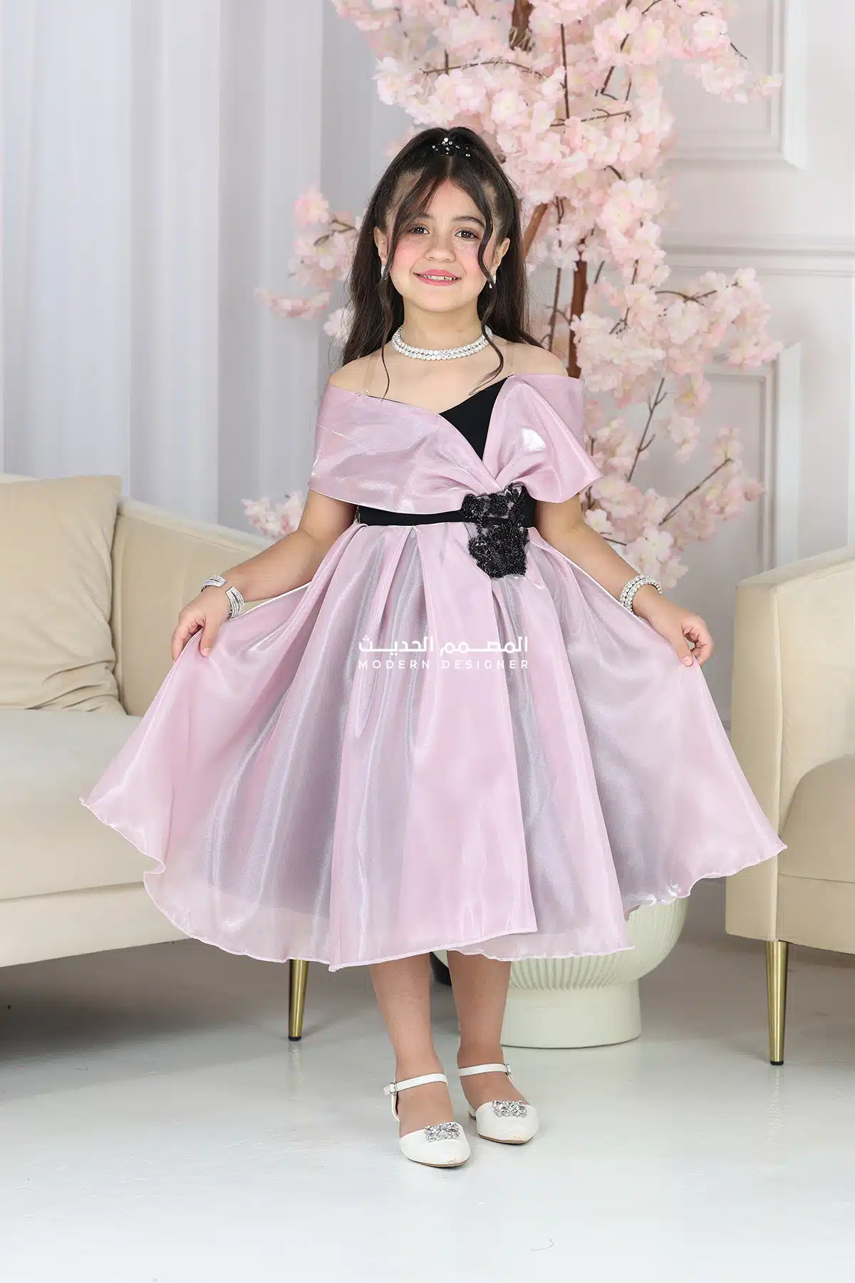 فستان بناتي ملكي فاخر فستان بناتي ملكي فاخر