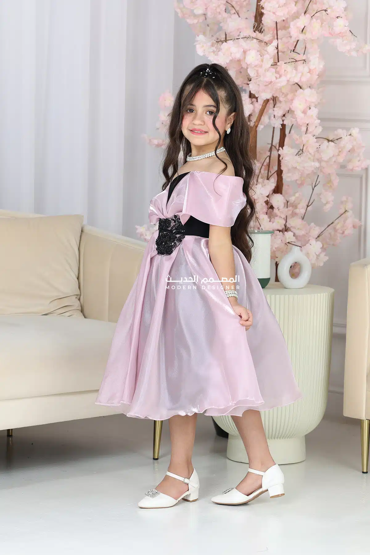 فستان بناتي ملكي فاخر فستان بناتي ملكي فاخر