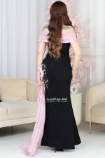 فستان سهرة فاخر ملكي