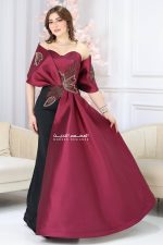 فستان سواريه بتطريز فاخر