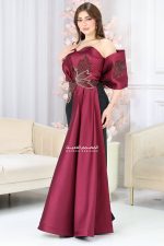 فستان سواريه بتطريز فاخر