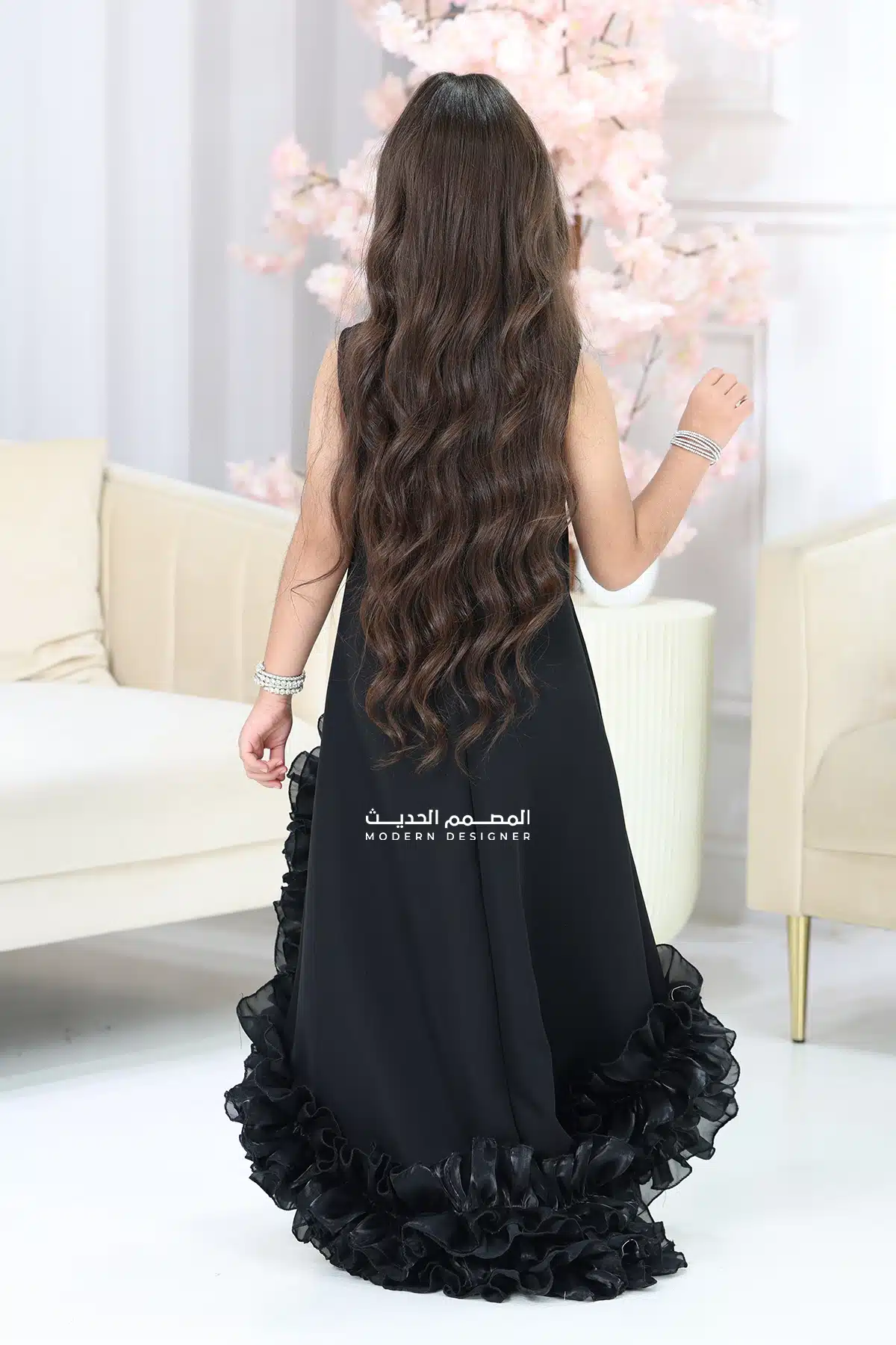 فستان بناتي انيق سواريه