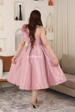 فستان ميدي بتصميم فخم