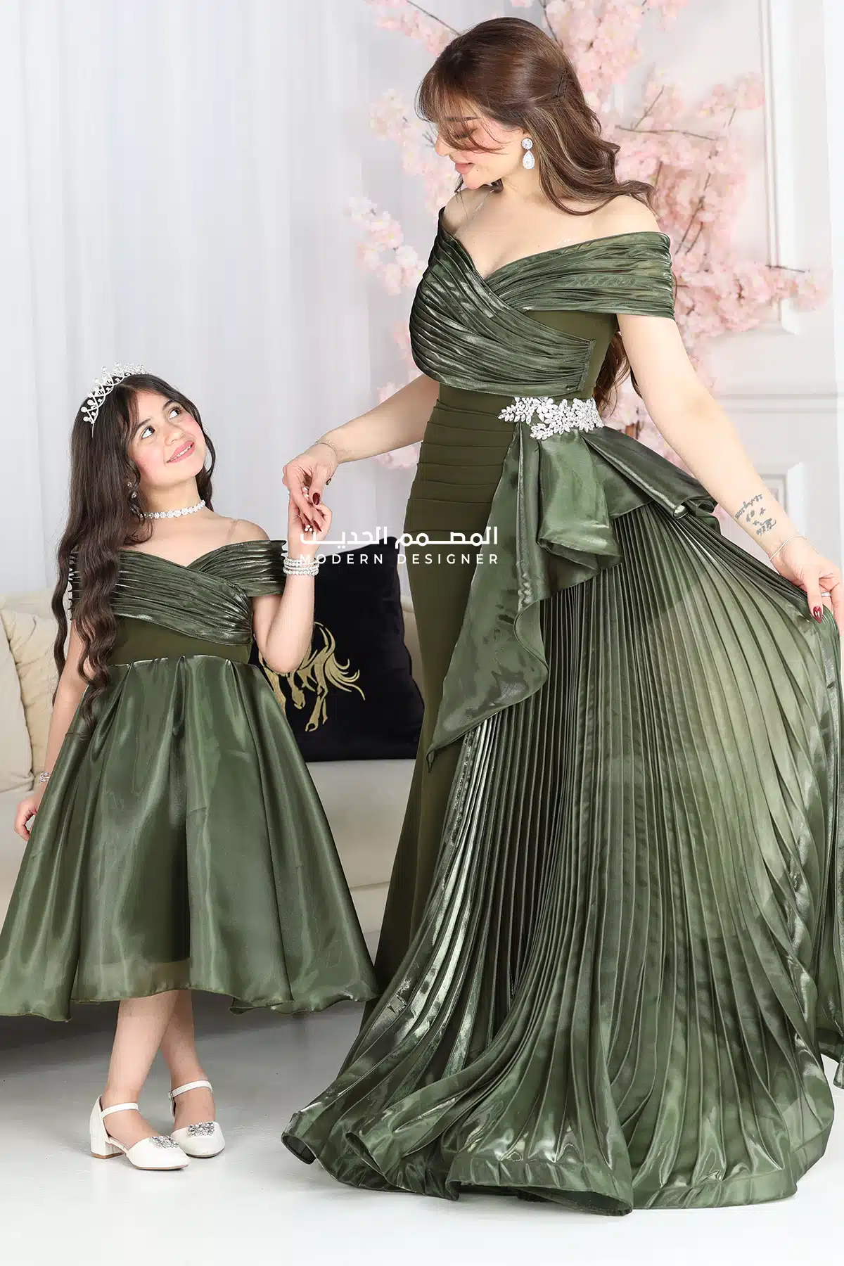 فستان مناسبات بتصميم فاخر فستان مناسبات بتصميم فاخر
