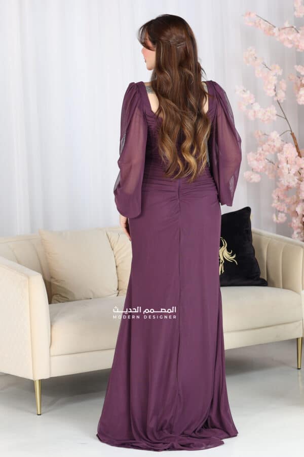 فستان مناسبات بتصميم مميز