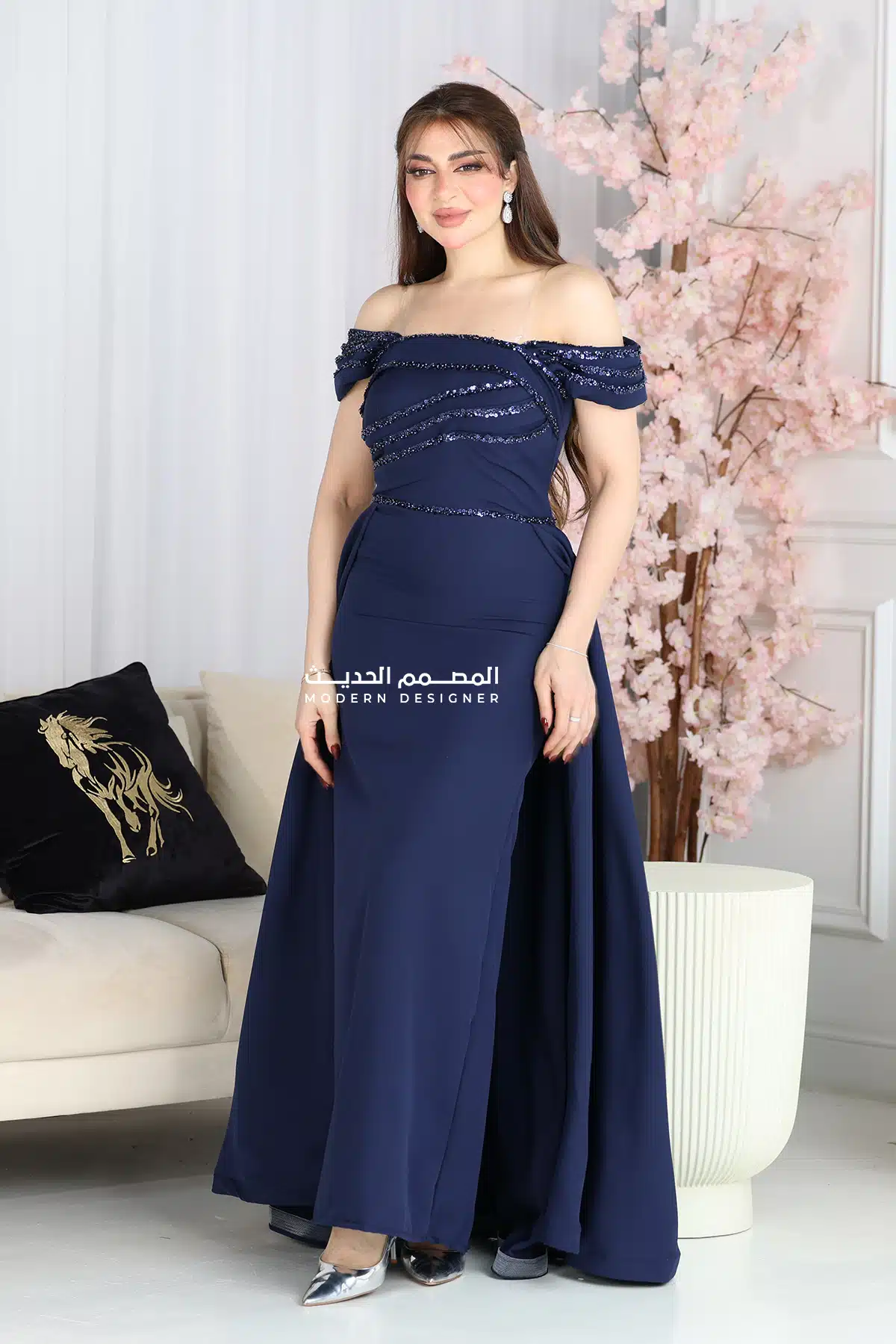 فستان ناعم مناسبات فخم