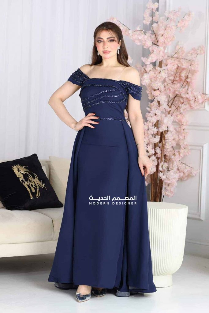 فستان ناعم مناسبات فخم