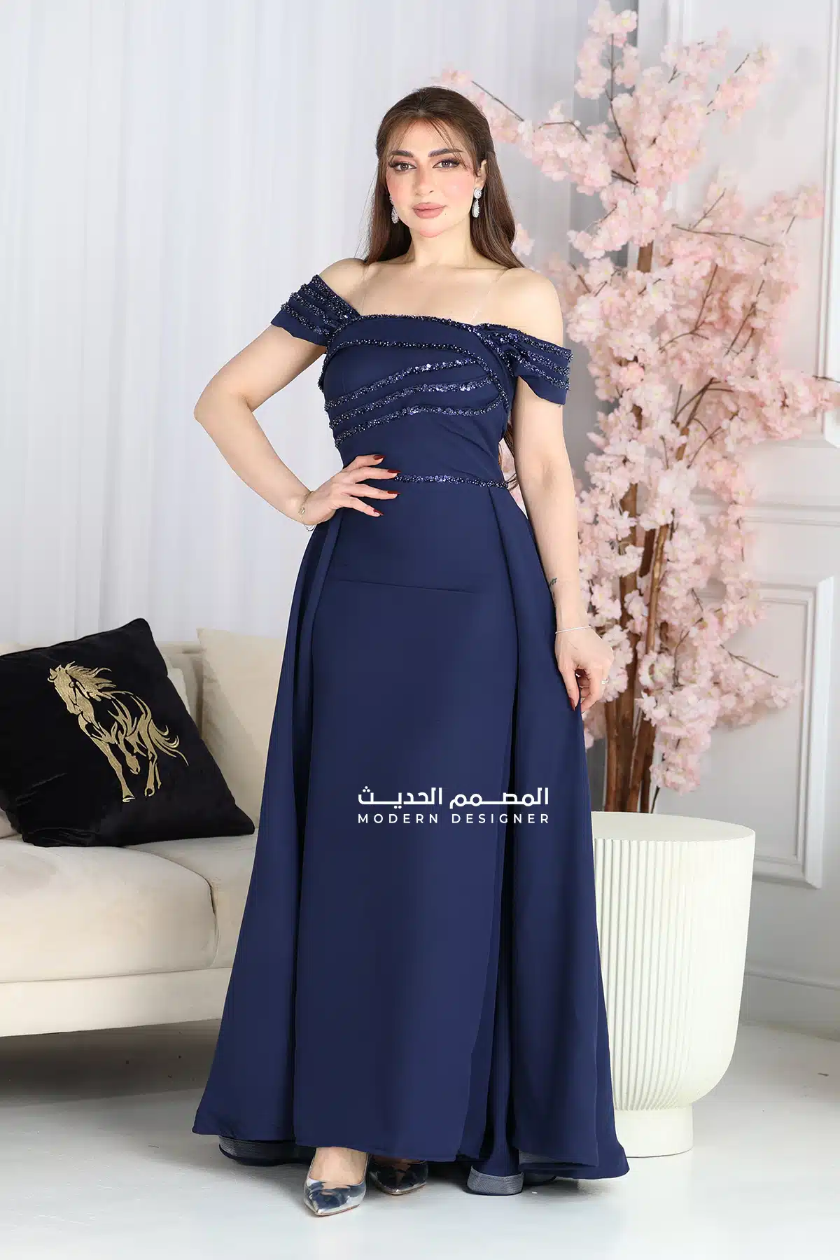 فستان ناعم مناسبات فخم