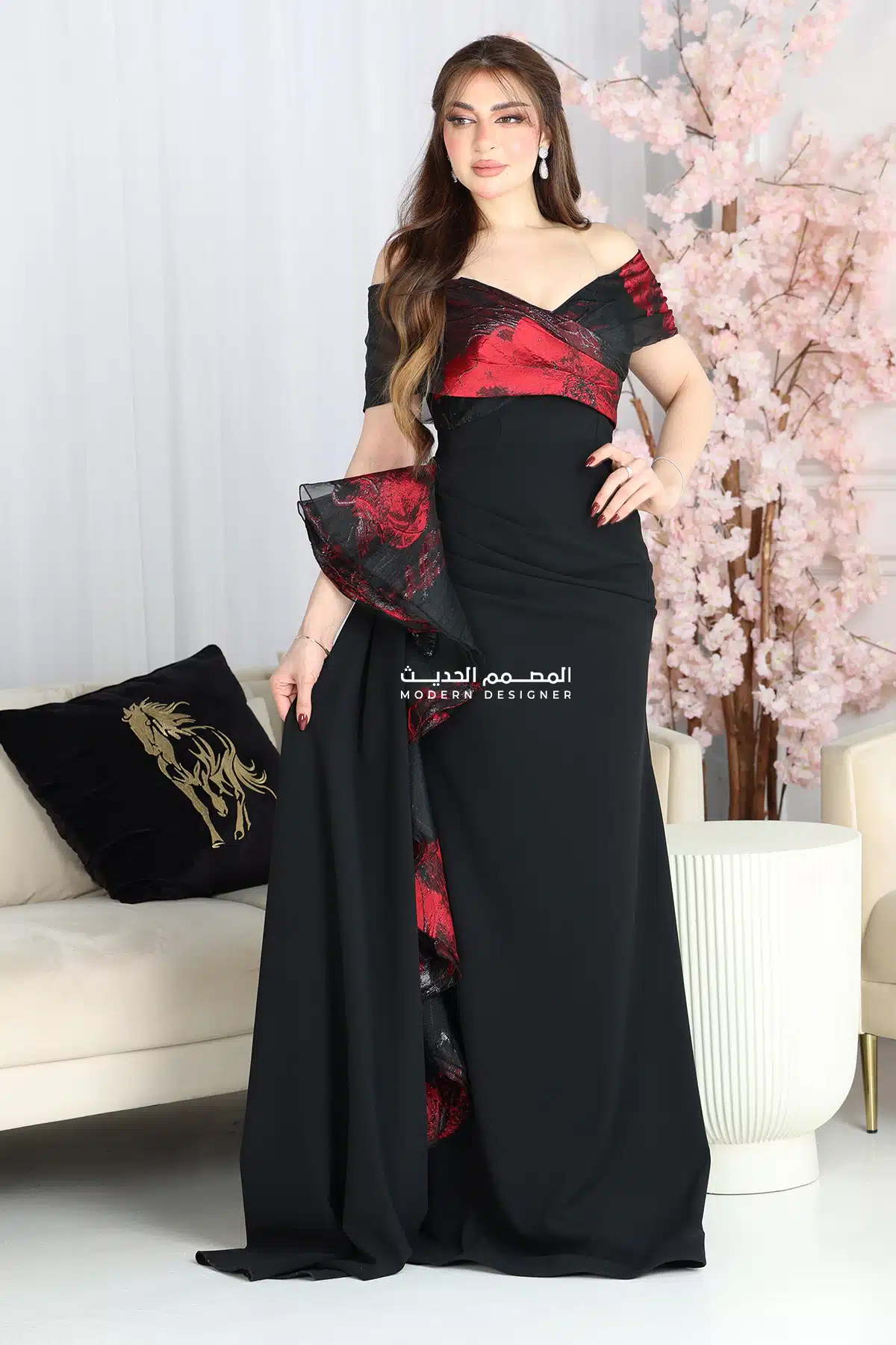 فستان سوارية فخم فستان سوارية فخم