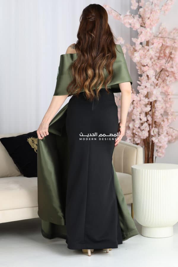 فستان سواريه بتطريز فاخر