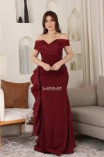 فستان أوف شولدر أنيق