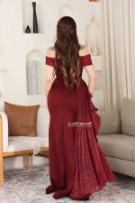 فستان أوف شولدر أنيق