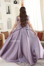 فستان سهرة مطرز فخم