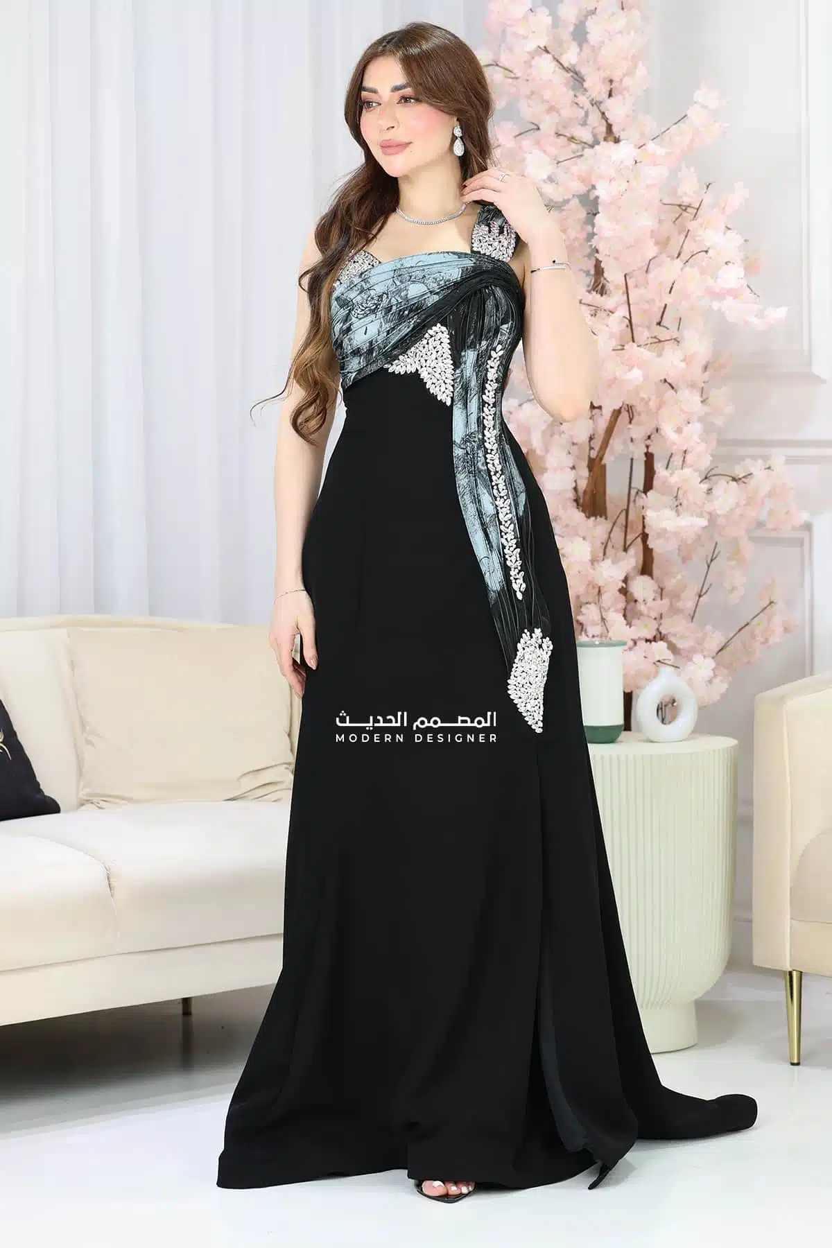 ⁦فستان سواريه راقي⁩ - الصورة ⁦2⁩