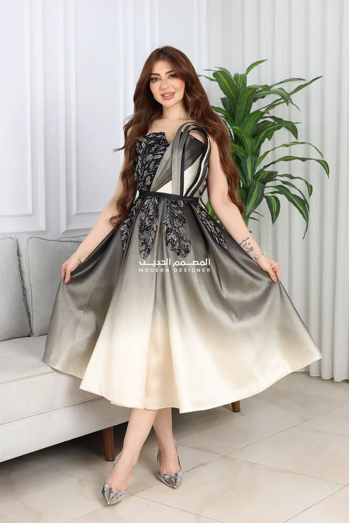 فستان فاخر قصير