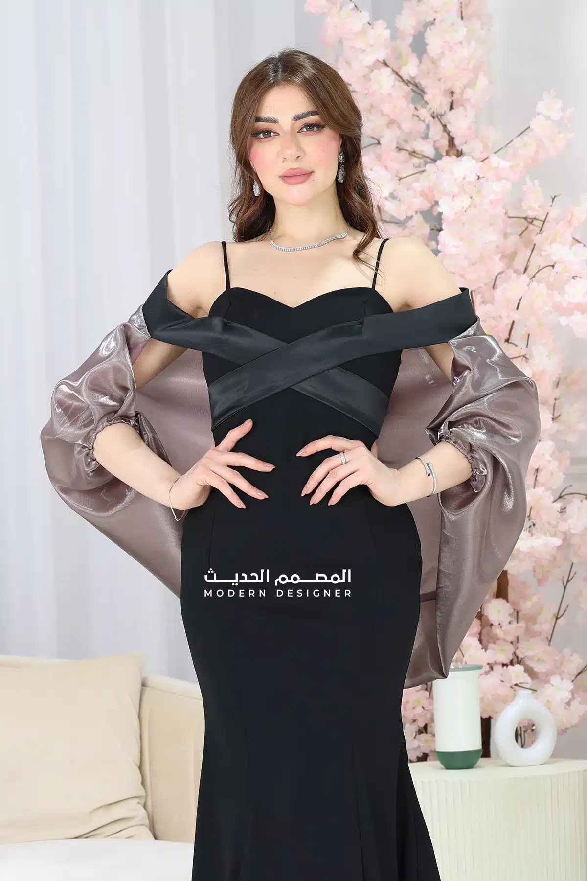 فستان فاخر عصري للسهرات