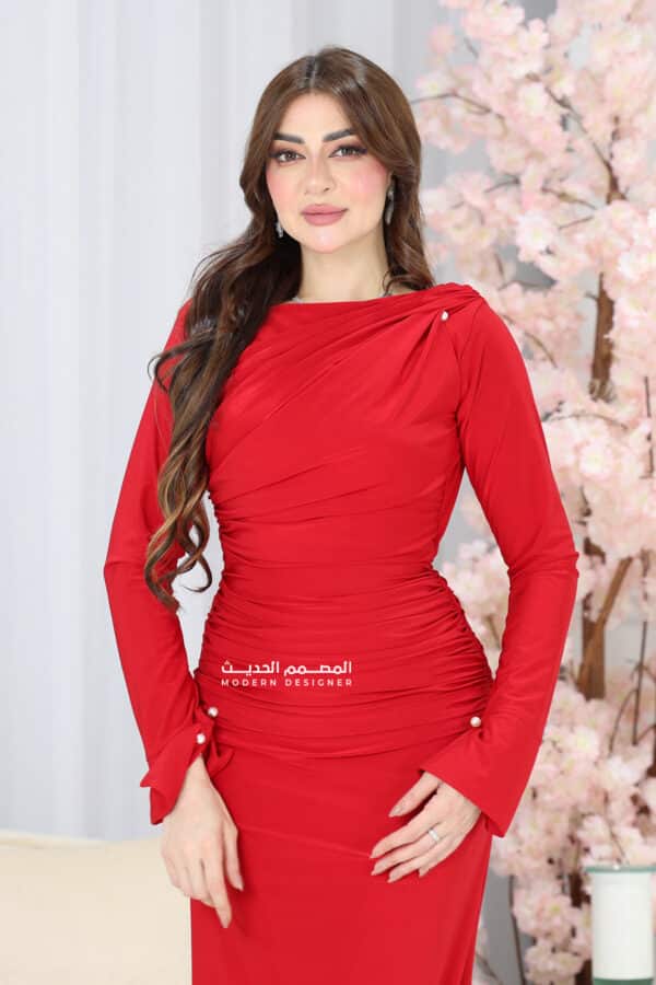 فستان  ناعم  فاخر سواريه