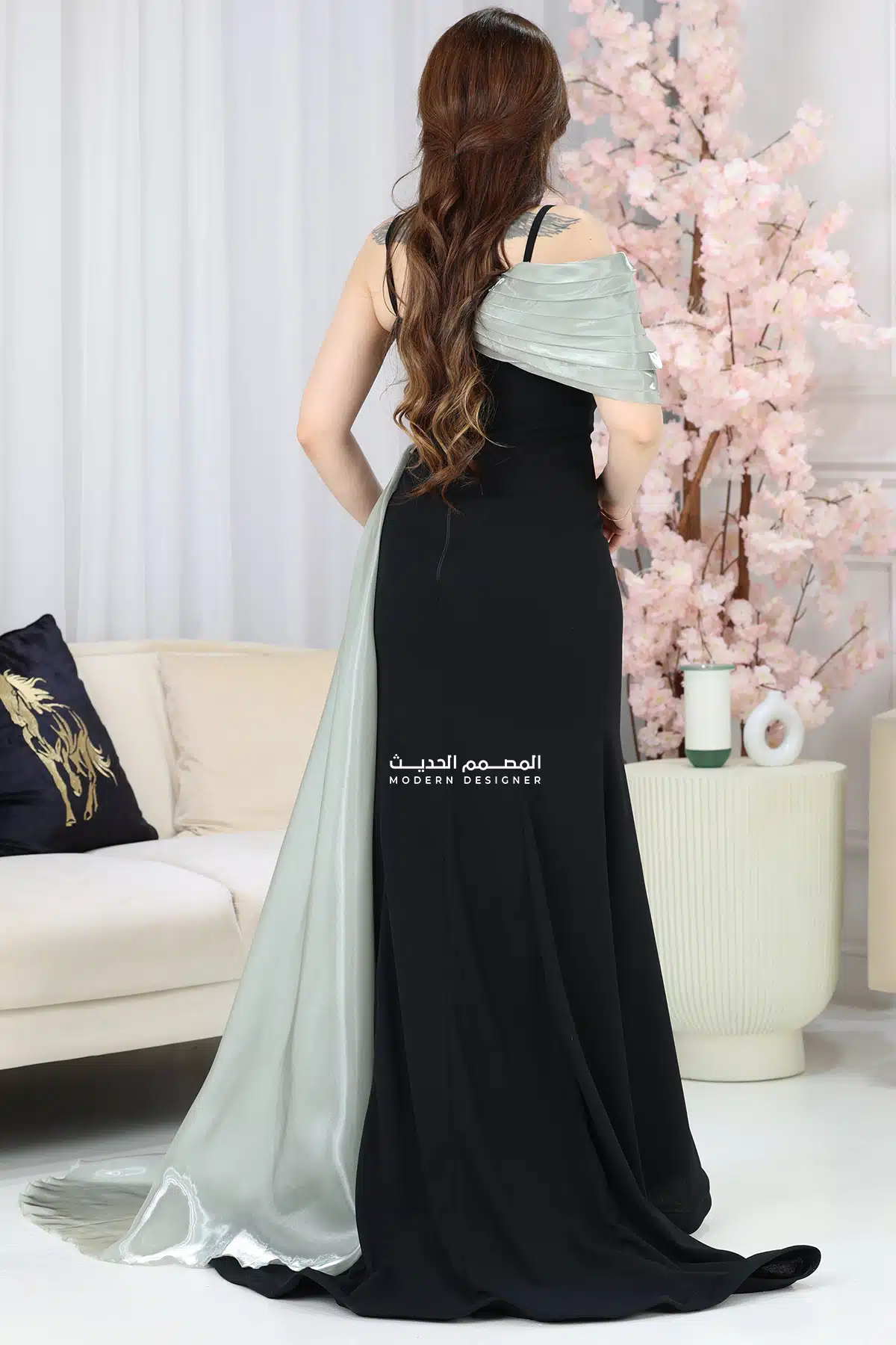 فستان سهرة سواريه أنيق