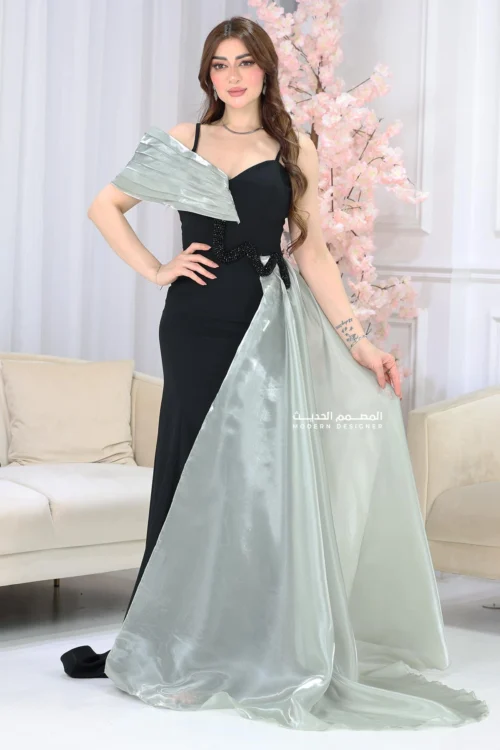 فستان سهرة سواريه أنيق