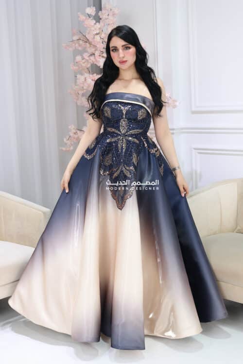 فستان سهرة فاخر مناسبات