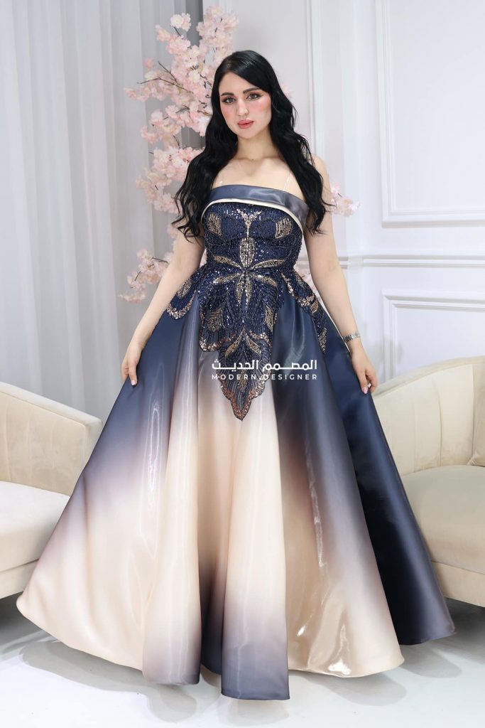 فستان سهرة فاخر مناسبات