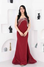 فستان سهرة ملكي انيق