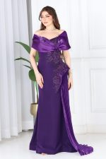 فستان سهرة مطرز فاخر