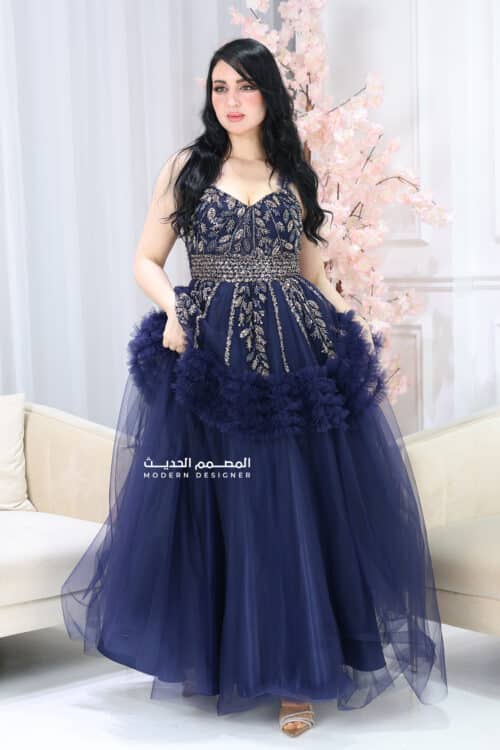 فستان سوارية فاخر