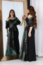 فستان طويل مناسبات فاخر