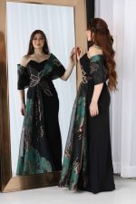 فستان طويل مناسبات فاخر