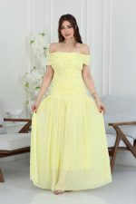 فستان ناعم سهرة راقي