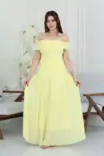 فستان ناعم سهرة راقي