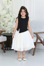 فستان بناتي راقي طبقات