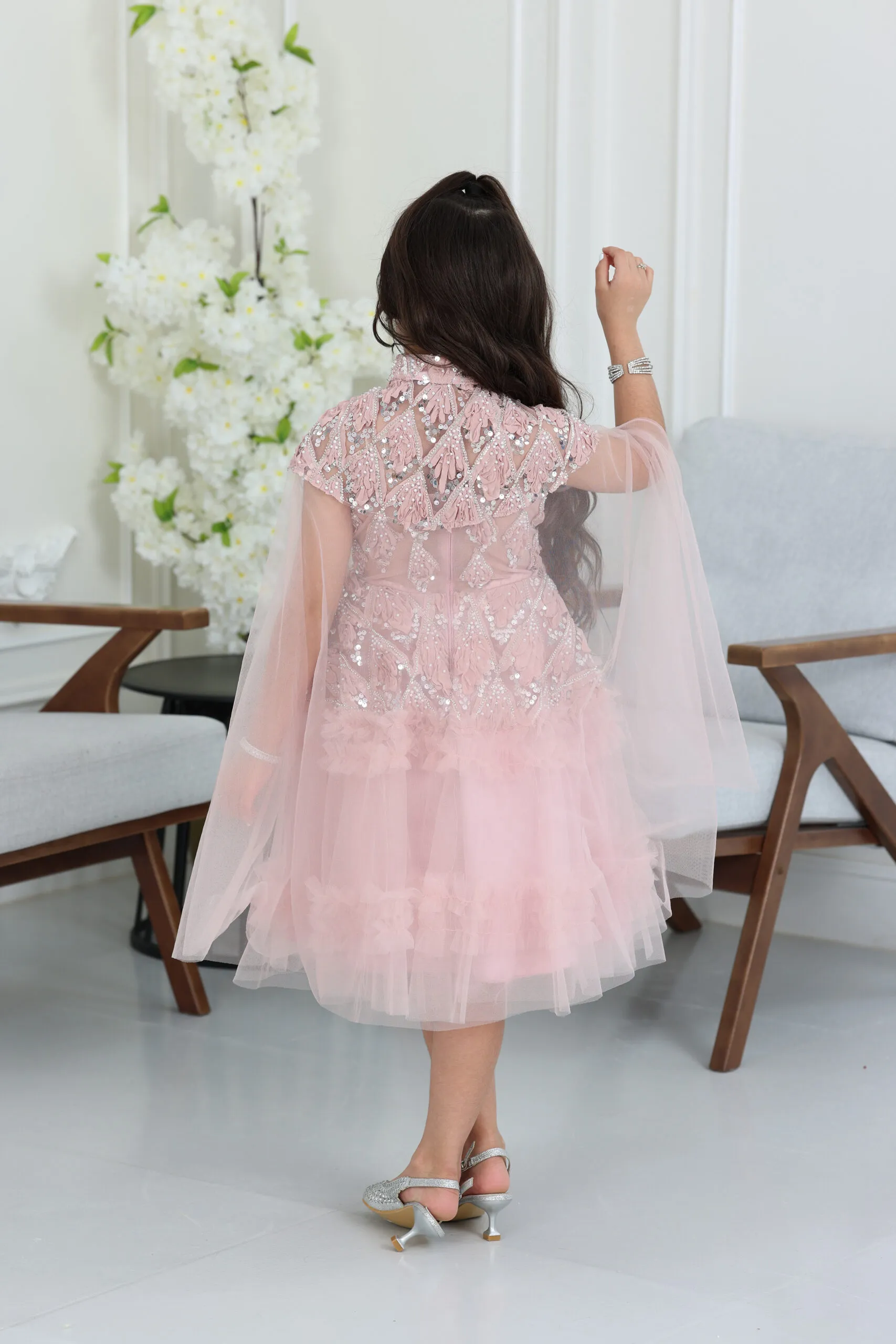 فستان بناتي شك فاخر