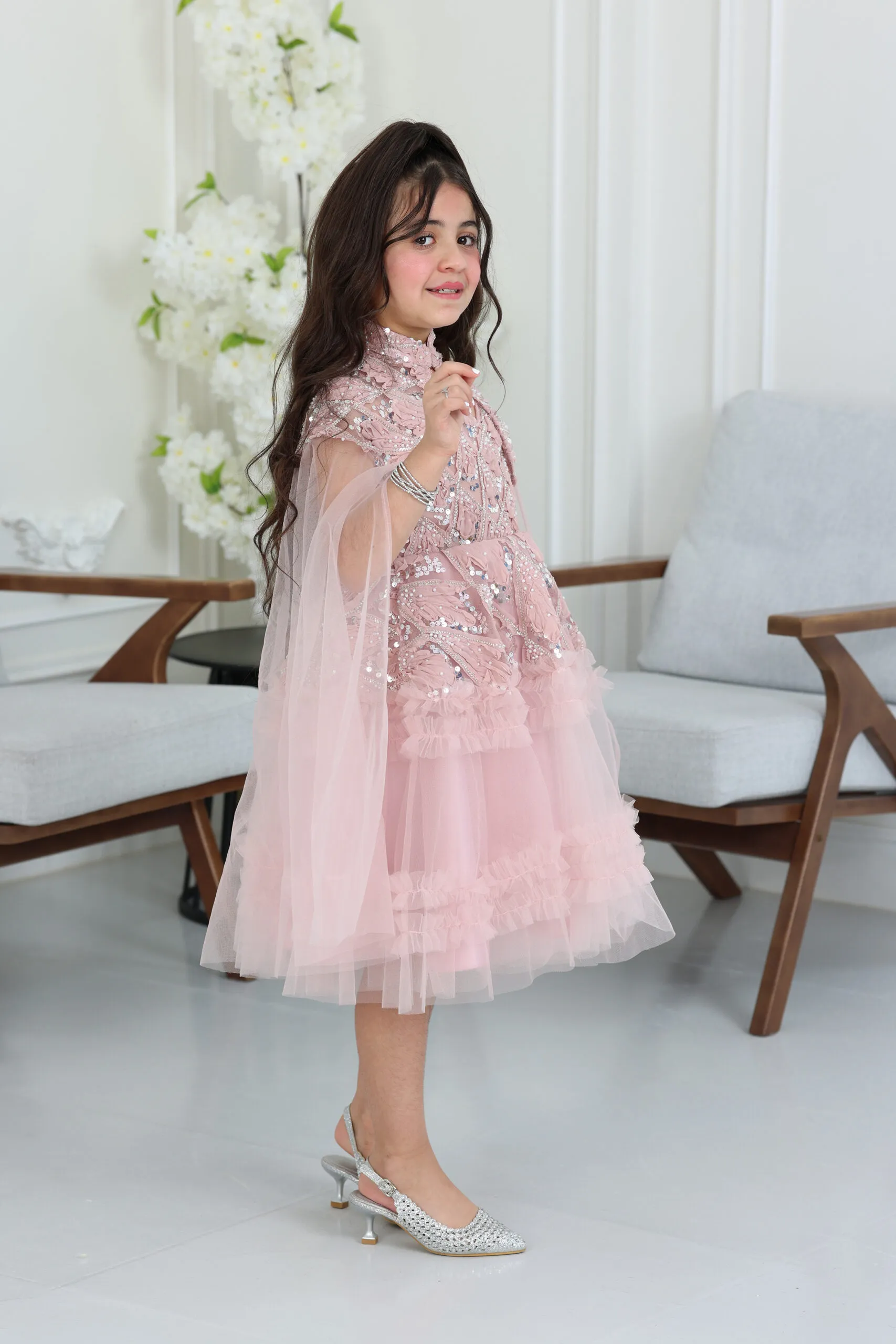 فستان بناتي شك فاخر