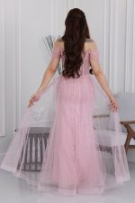 فستان لؤلؤ سهرة ملكي