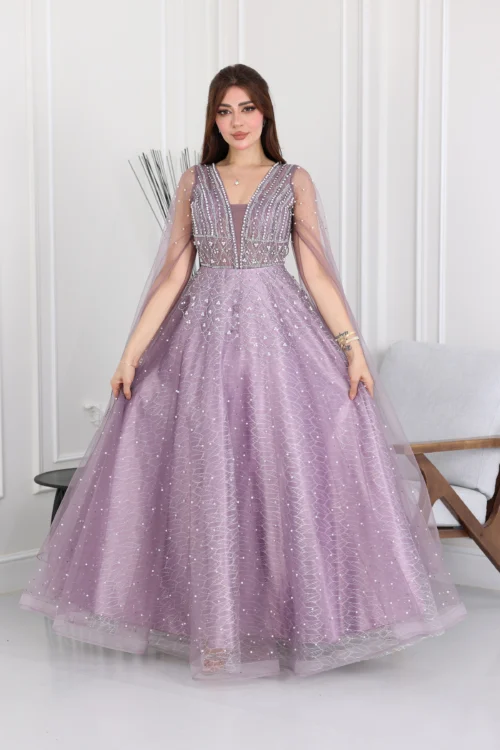 فستان ملكي للمناسبات الفاخرة