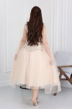 فستان ميدي شك منفوش