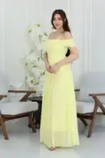 فستان ناعم سهرة راقي